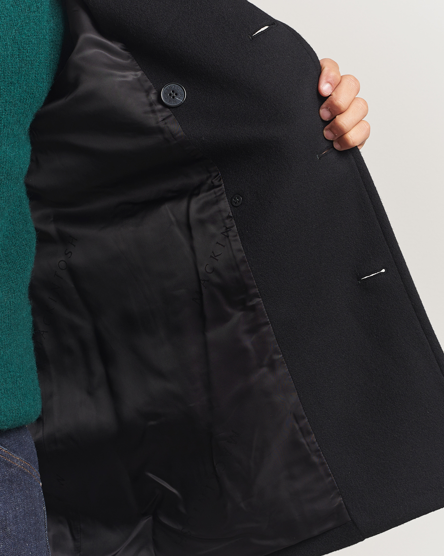 Hombres | Abrigos y chaquetas | Mackintosh | Dalton Wool/Cashmere Peacoat Black