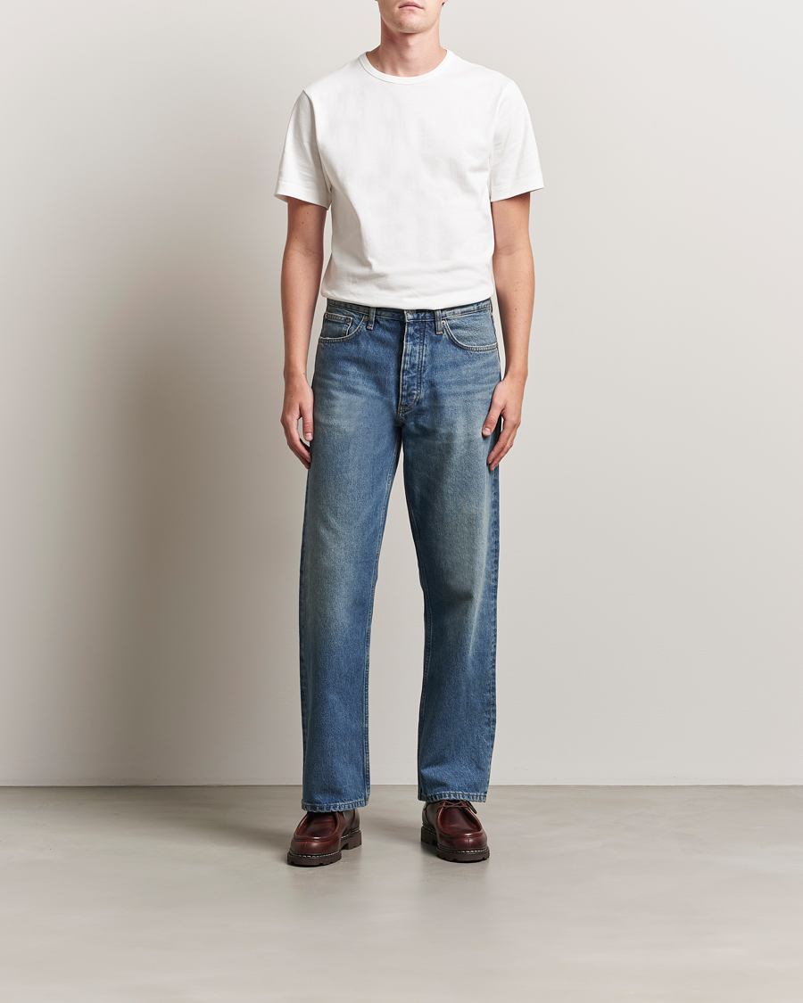 Hombres | Camisetas | Merz b. Schwanen | Classic Fit Sturdy T-Shirt White
