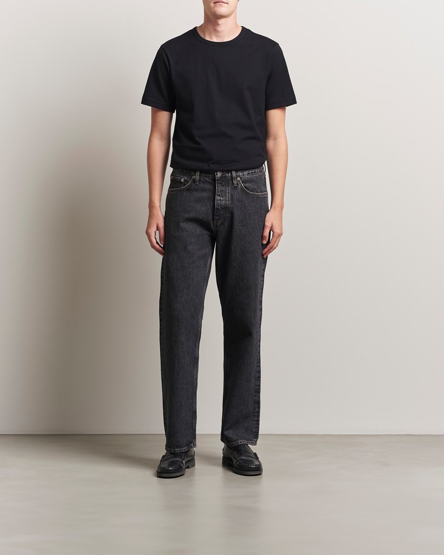 Hombres | Camisetas | Merz b. Schwanen | Classic Fit Sturdy T-Shirt Black