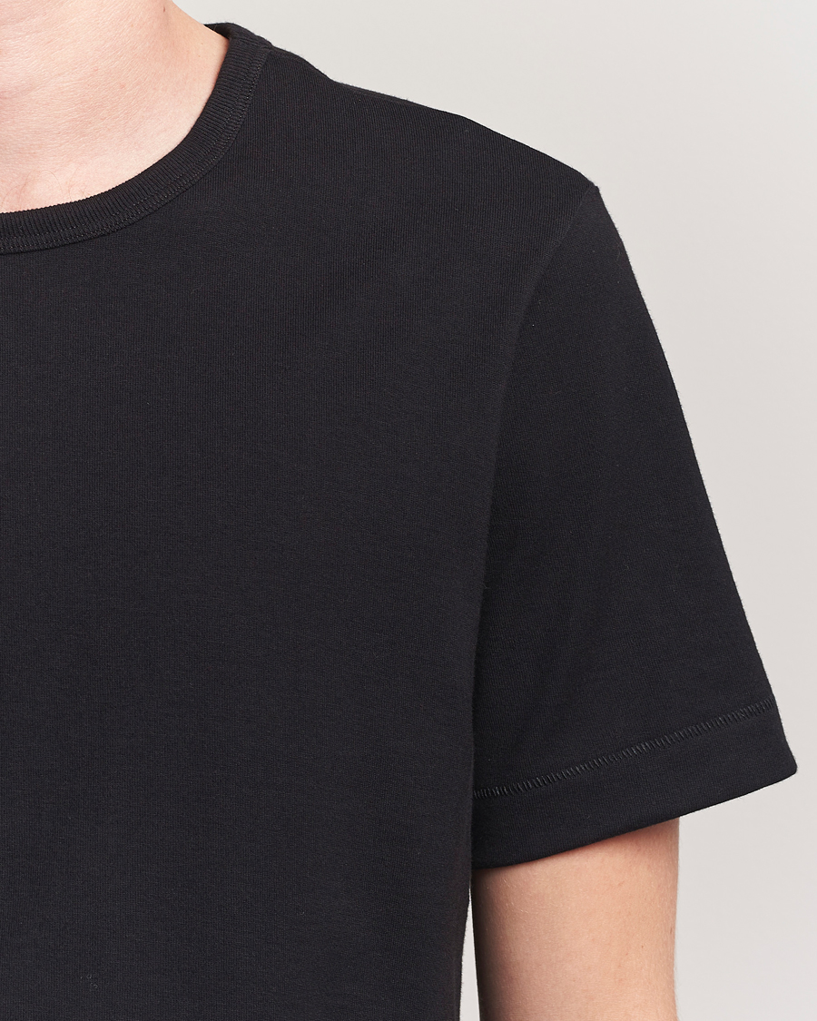 Hombres | Camisetas | Merz b. Schwanen | Classic Fit Sturdy T-Shirt Black