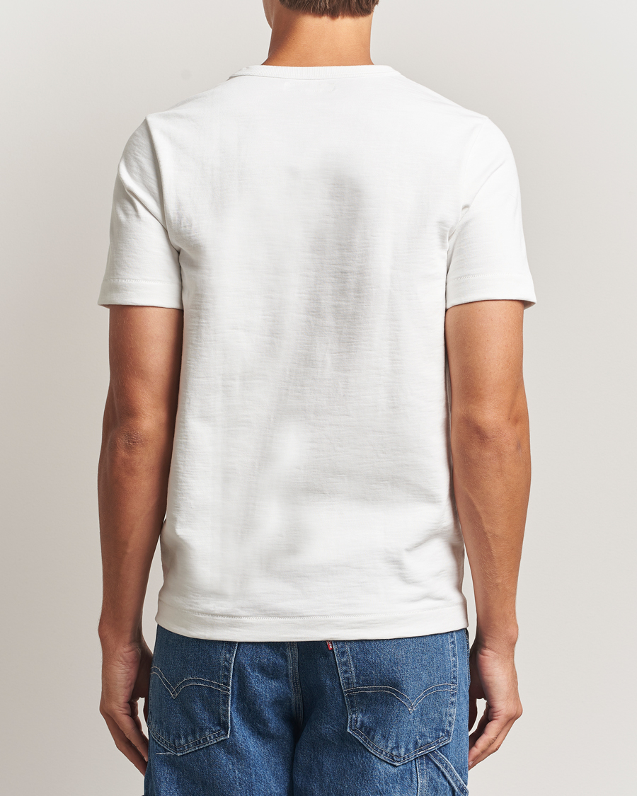Hombres | Camisetas | Merz b. Schwanen | Relaxed Fit Loopwheeled Heavy T-Shirt White
