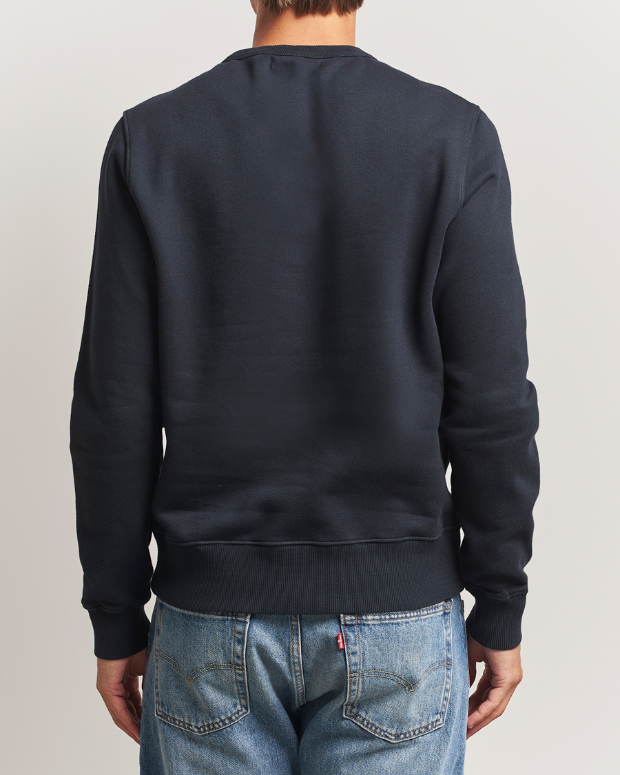 Hombres | Jerséis y prendas de punto | Merz b. Schwanen | Relaxed Fit Vintage Cotton Sweatshirt Charcoal