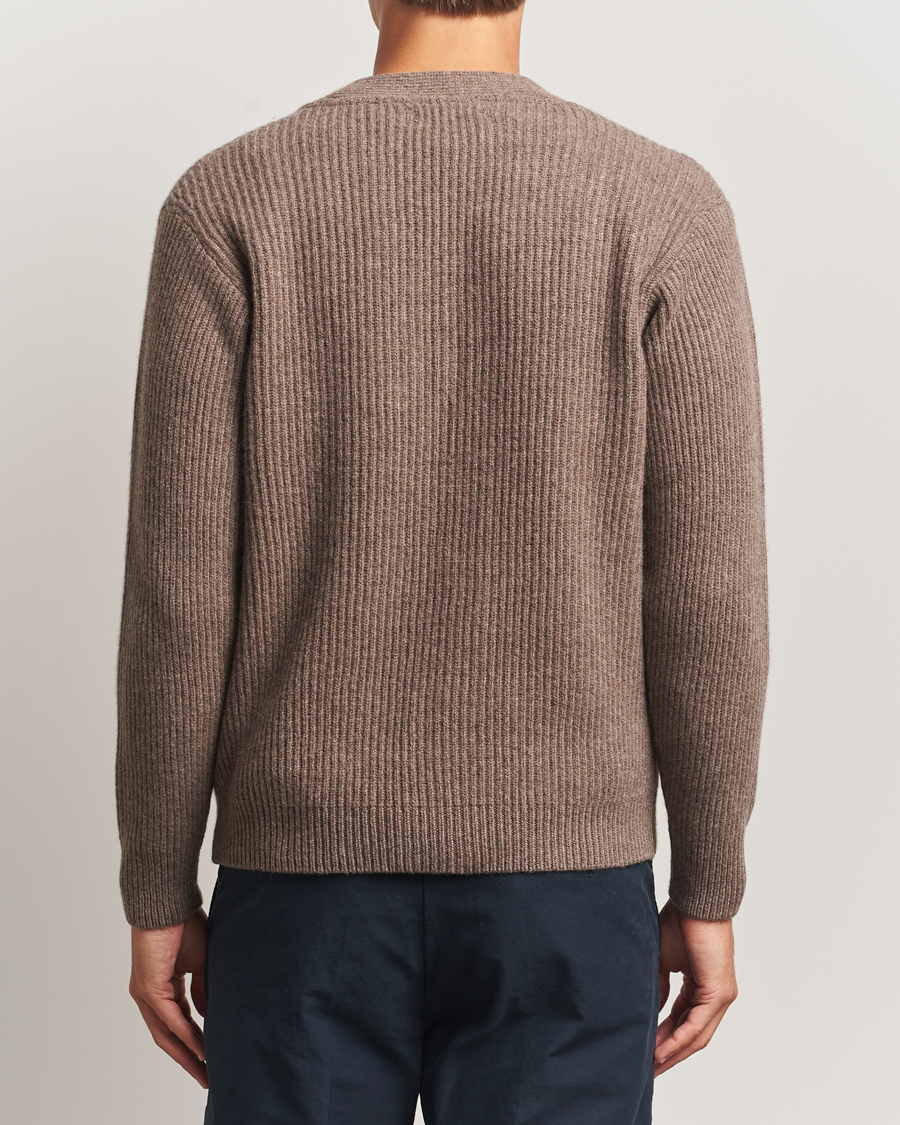Hombres | Jerséis y prendas de punto | Merz b. Schwanen | Merino/Cashmere Knitted Cardigan Grain