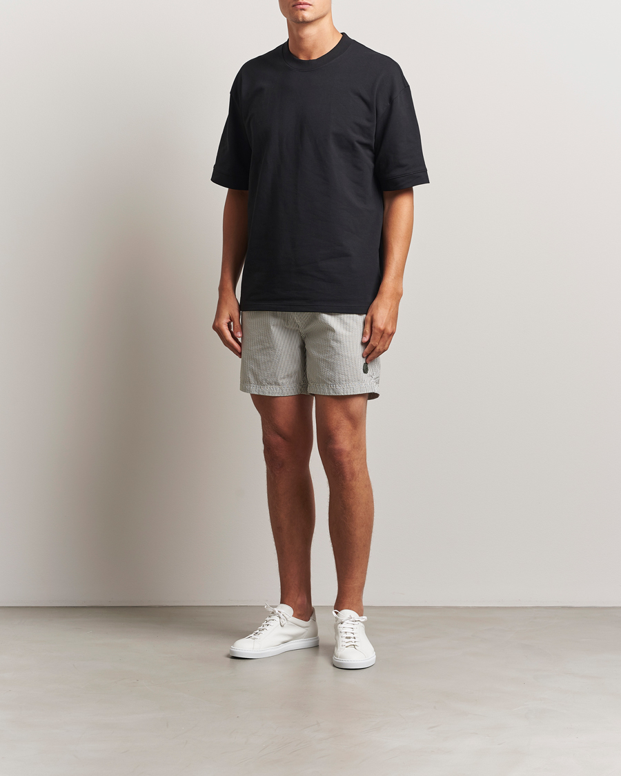 Hombres | Bañadores | Sail Racing | Tornado Striped Swimshorts Green/White