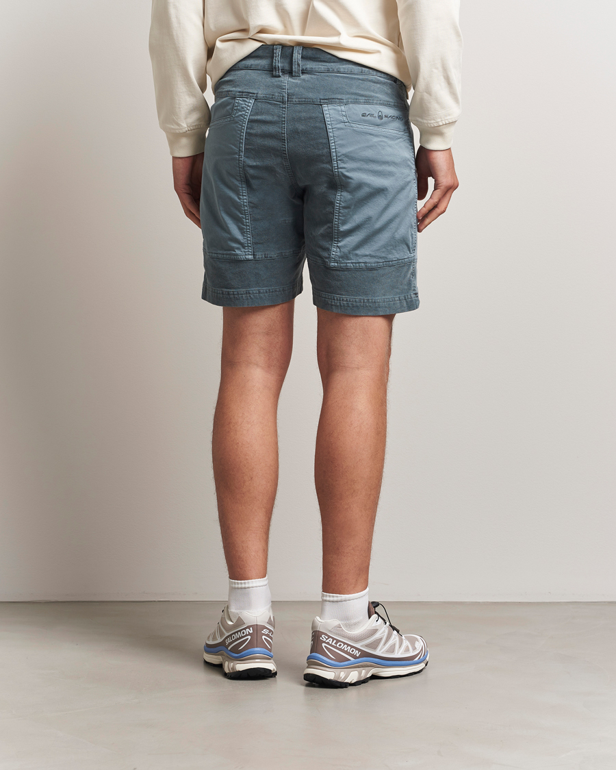 Hombres | Pantalones cortos | Sail Racing | Blocked Corduroy Shorts Sea Blue