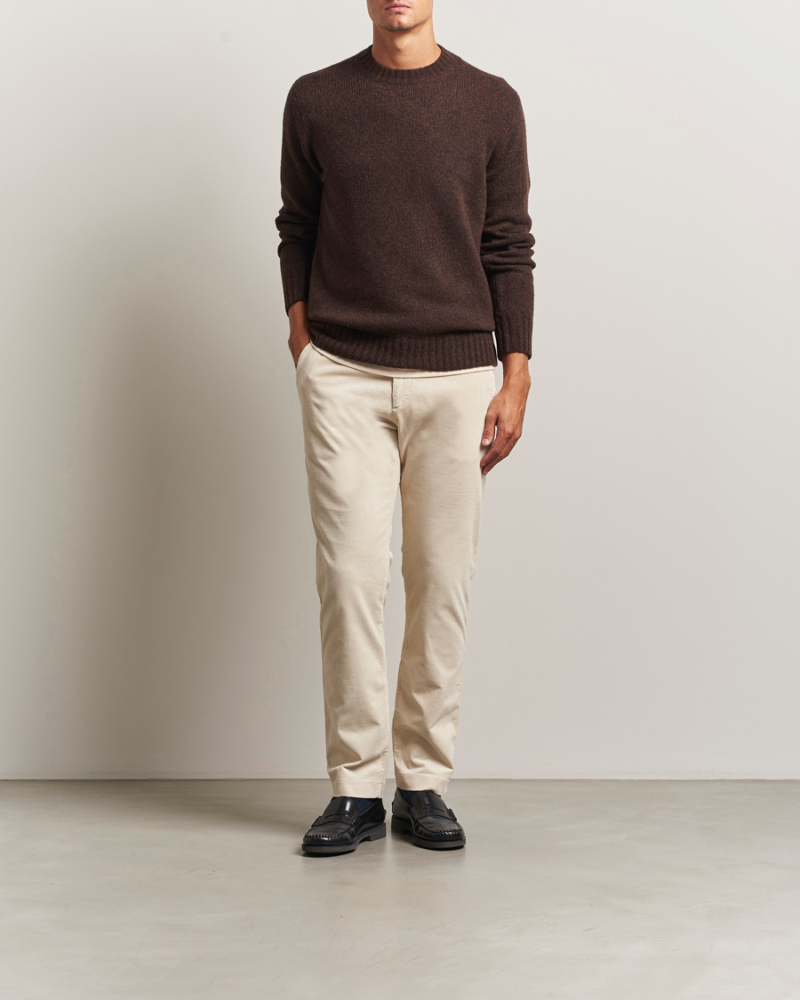 Hombres | Pantalones | NN07 | Theo Regular Fit Corduroy Chinos Ivory