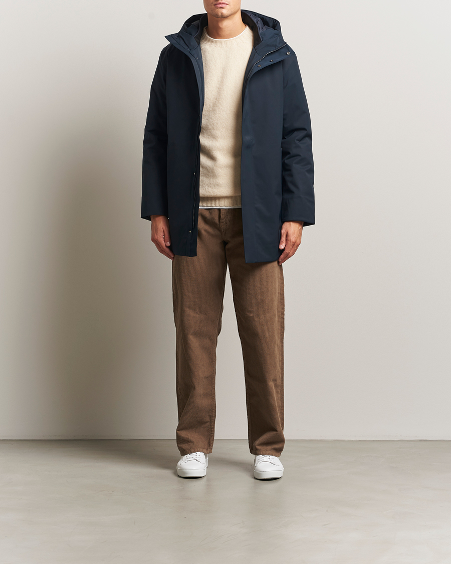 Hombres | Abrigos y chaquetas | NN07 | Blake Hooded Jacket Navy Blue