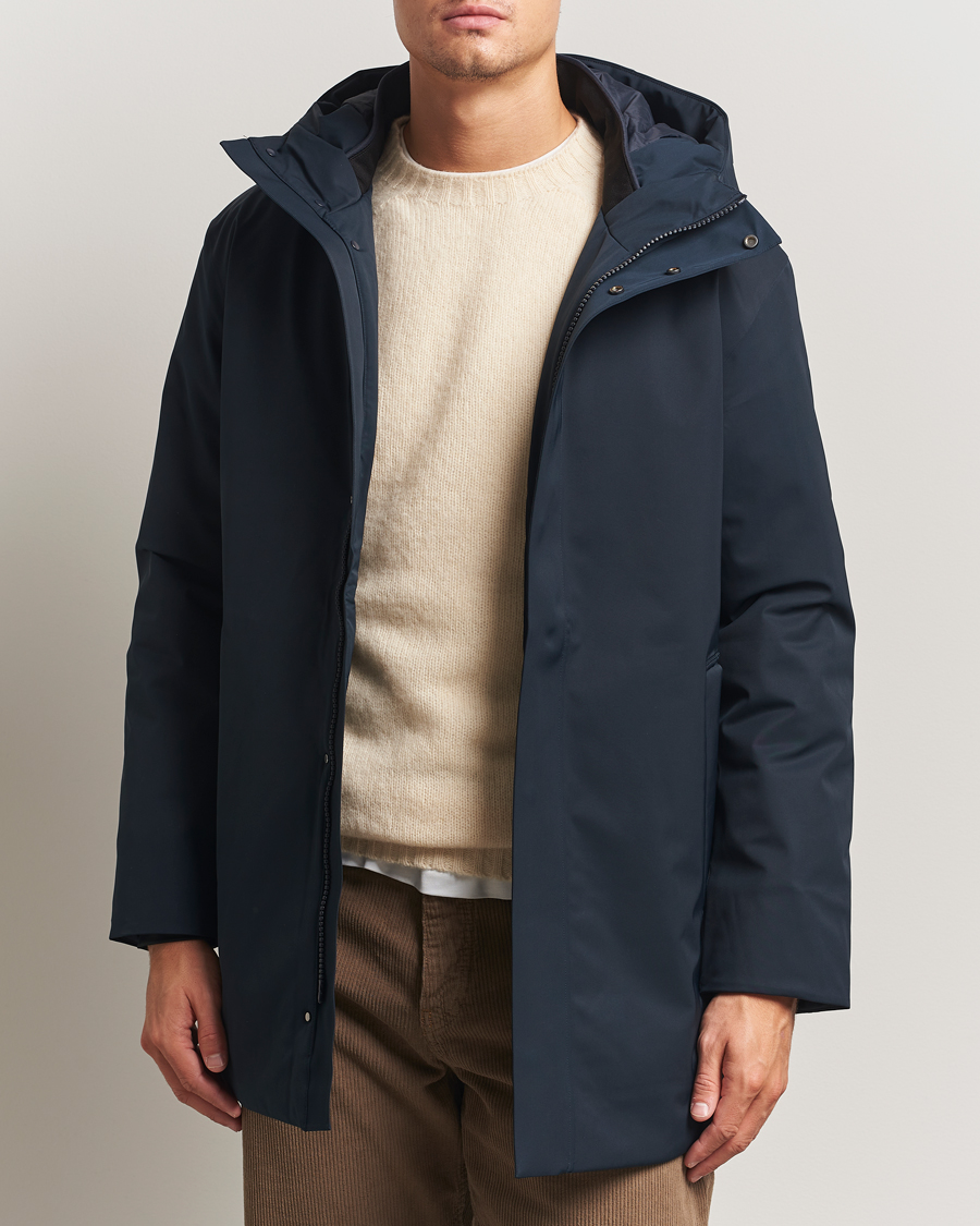 Hombres | Abrigos y chaquetas | NN07 | Blake Hooded Jacket Navy Blue