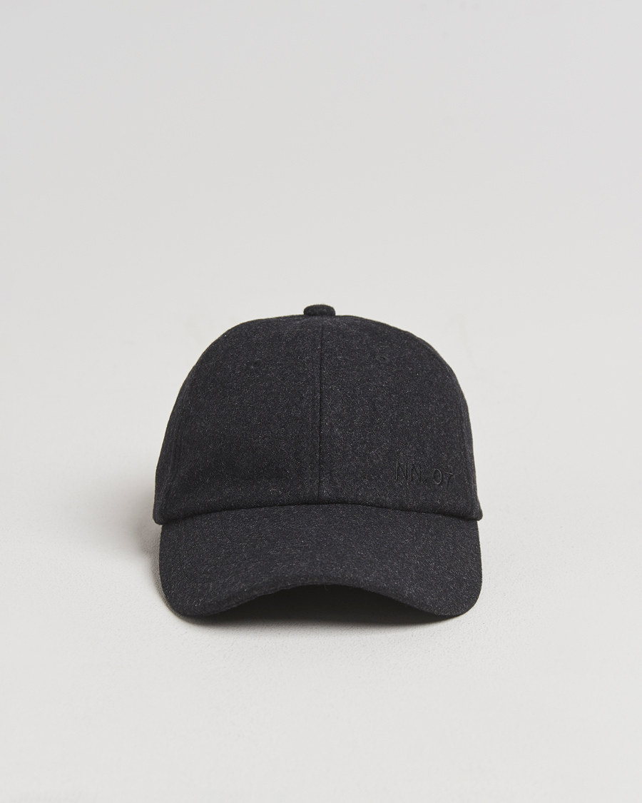 Hombres | NN07 Boiled Wool Cap Antrachite | NN07 | Boiled Wool Cap Antrachite