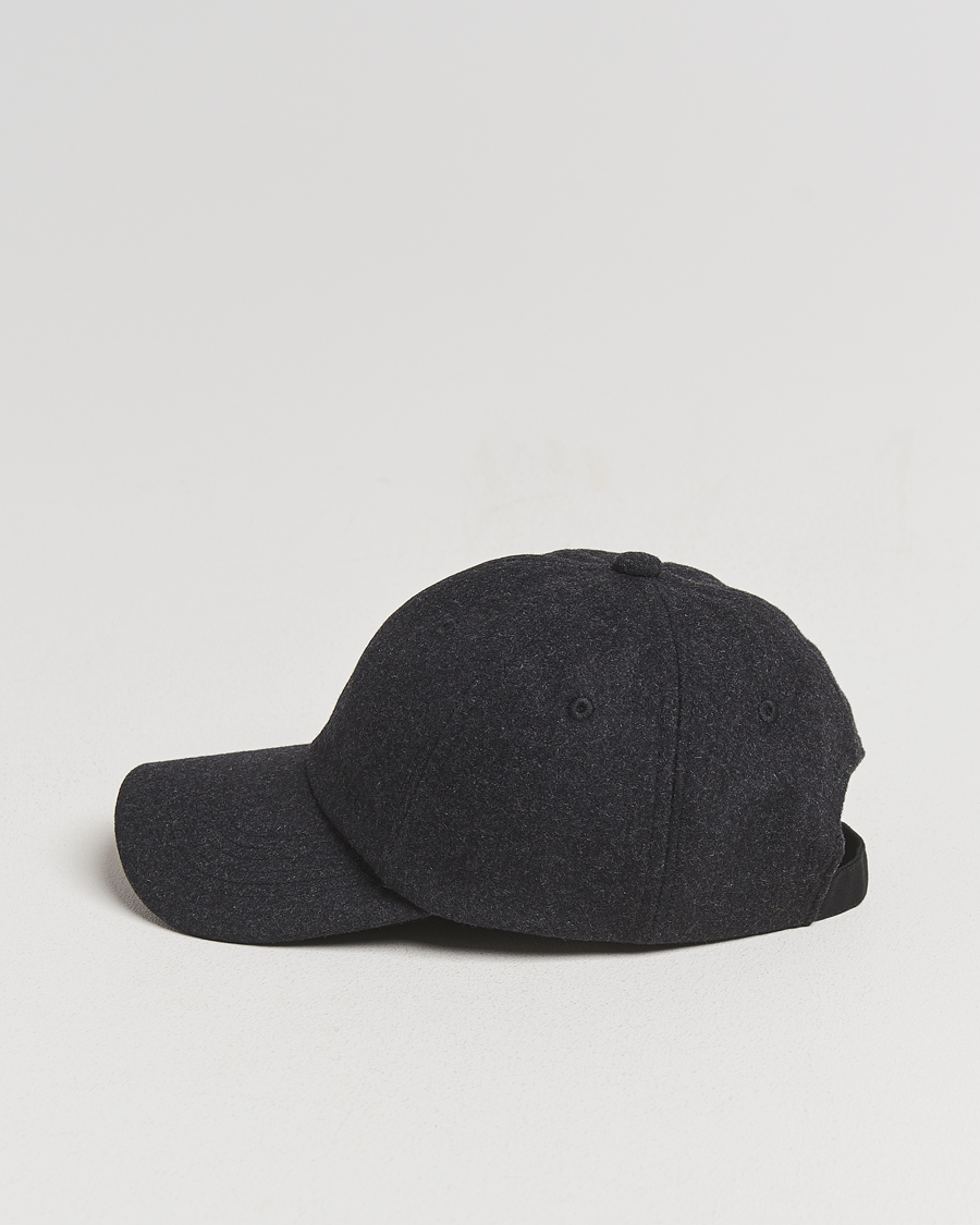 Hombres | NN07 Boiled Wool Cap Antrachite | NN07 | Boiled Wool Cap Antrachite