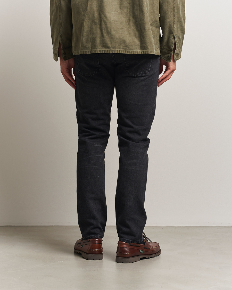 Hombres | Pantalones | Nudie Jeans | Solid Ollie Jeans Black Force