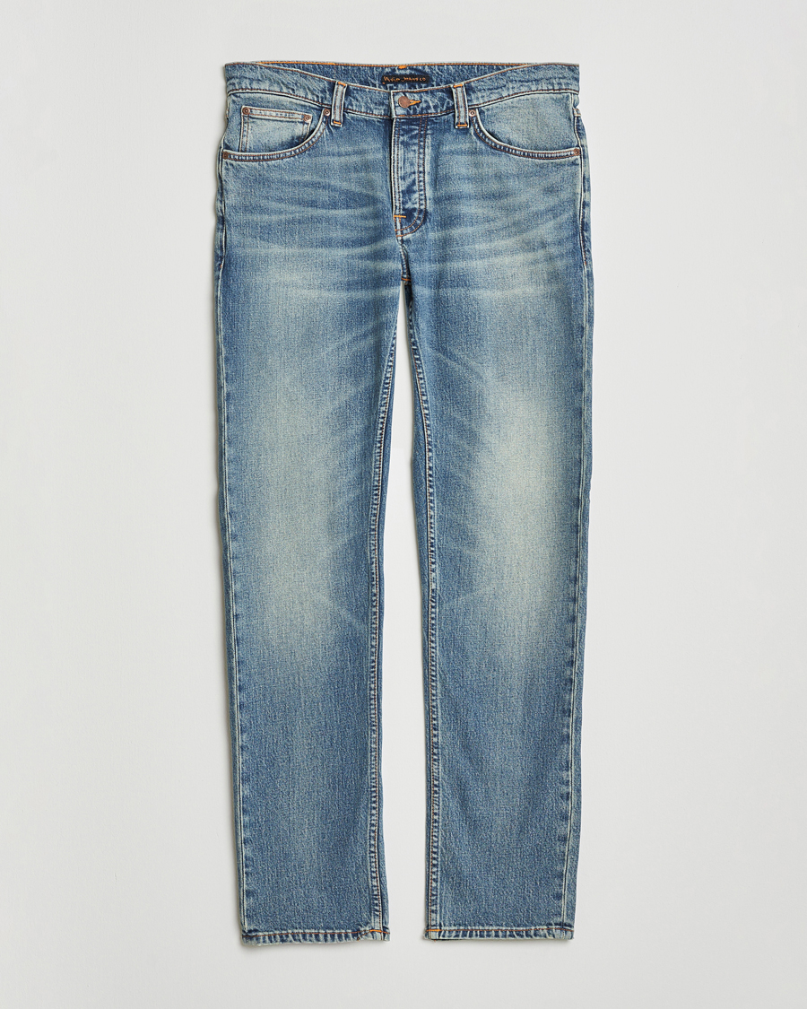 Hombres | Vaqueros | Nudie Jeans | Solid Ollie Jeans Blue Clay