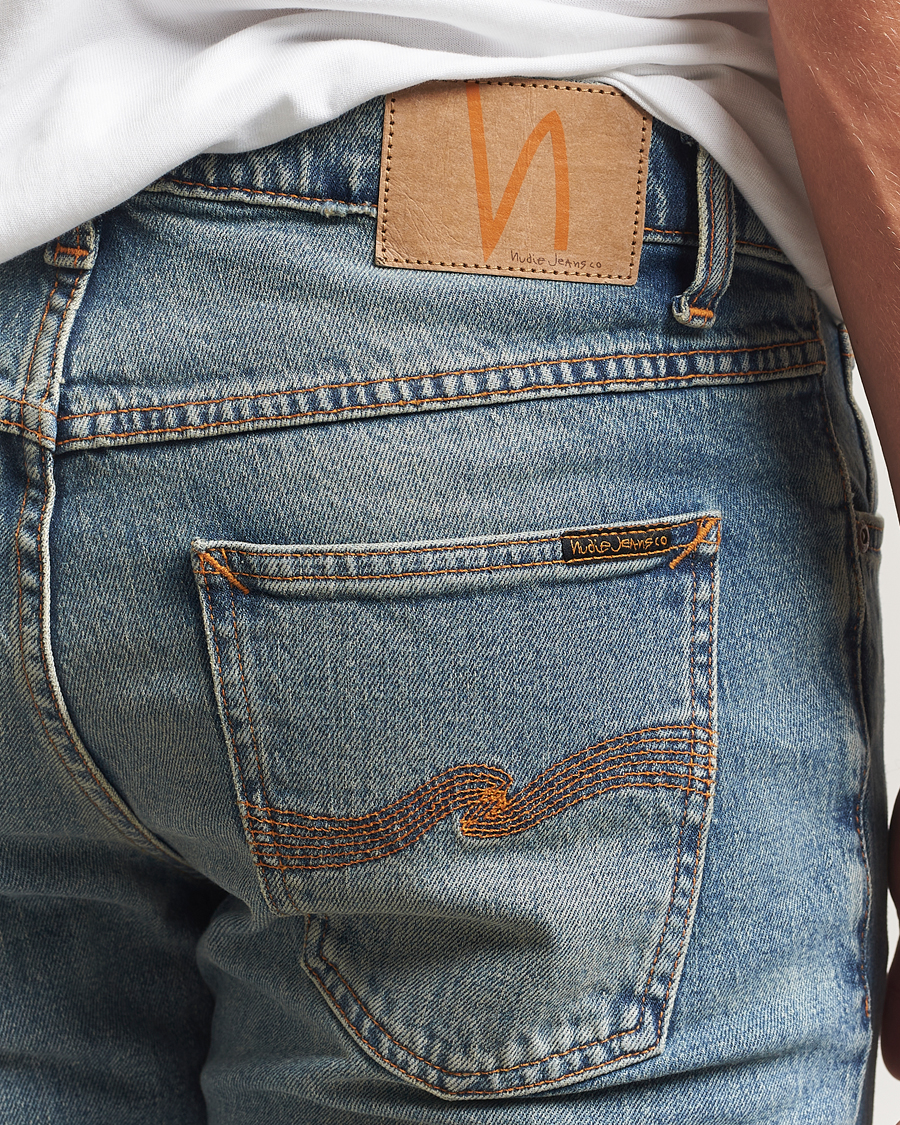 Hombres | Vaqueros | Nudie Jeans | Solid Ollie Jeans Blue Clay