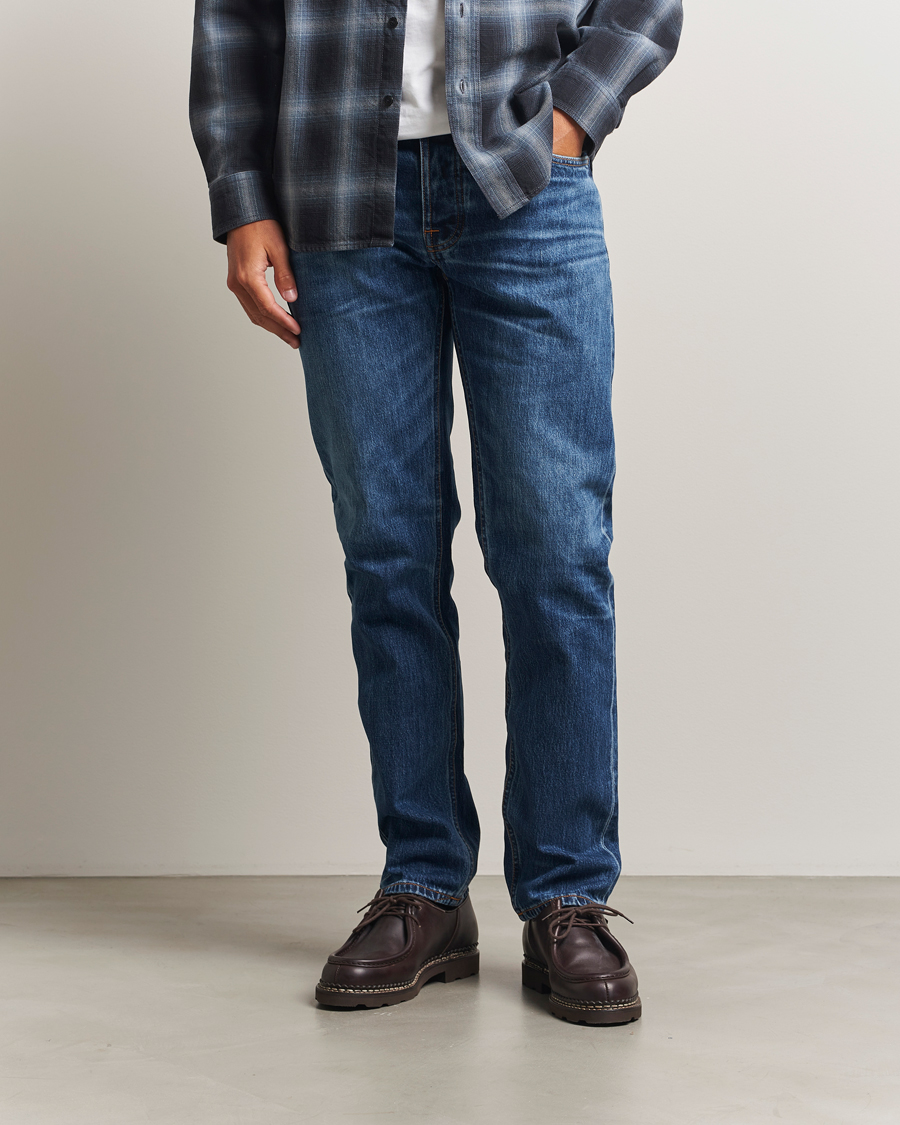Hombres | Pantalones | Nudie Jeans | Solid Ollie Jeans Life Tracks