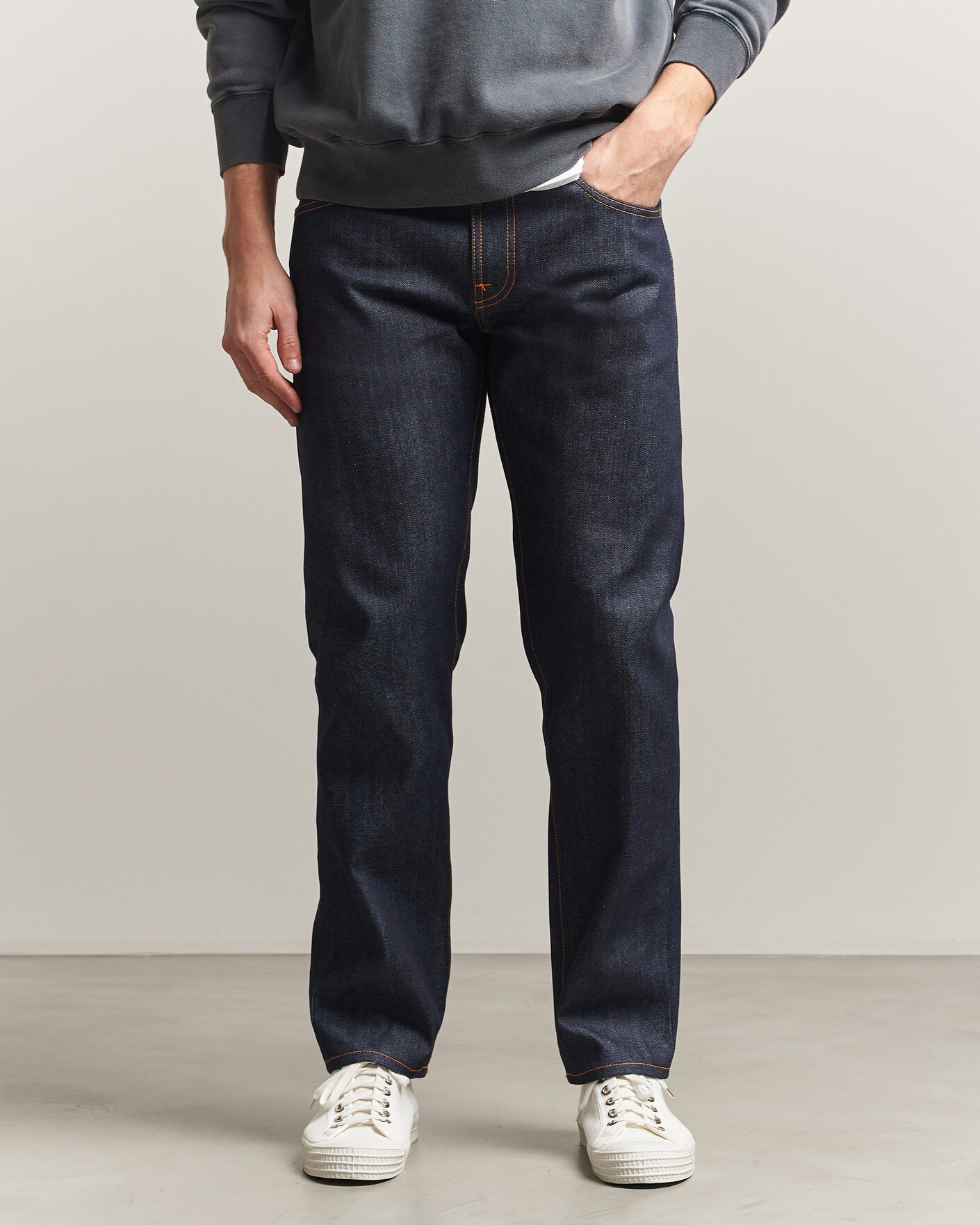 Hombres | Pantalones | Nudie Jeans | Gritty Jackson Jeans Dry Dusk Selvage