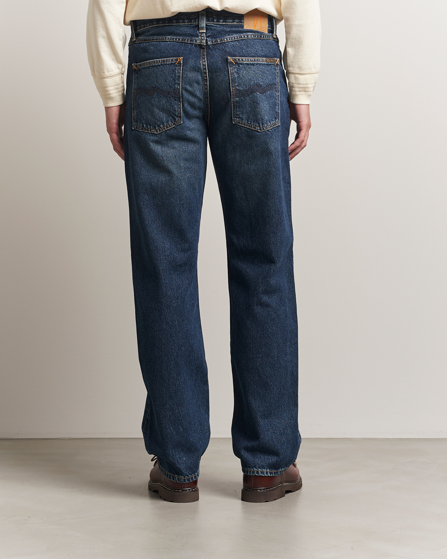Hombres | Pantalones | Nudie Jeans | Rad Rufus Jeans Blue Soil