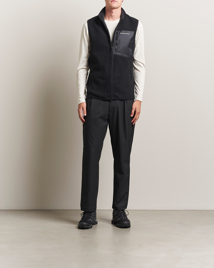 Hombres | Jerséis y prendas de punto | Peak Performance | Pile Vest Black