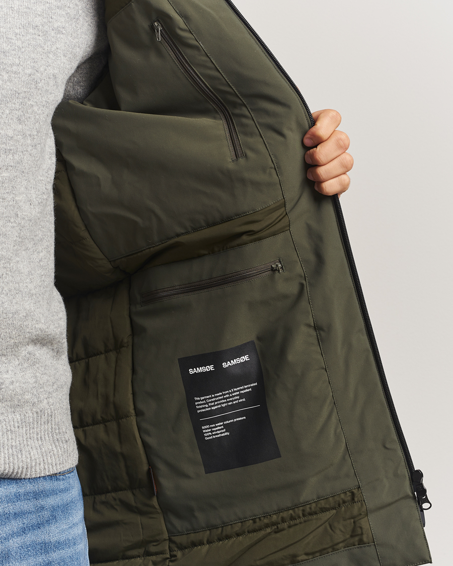 Hombres | Abrigos y chaquetas | Samsøe Samsøe | Claus Down Parka Forest Night