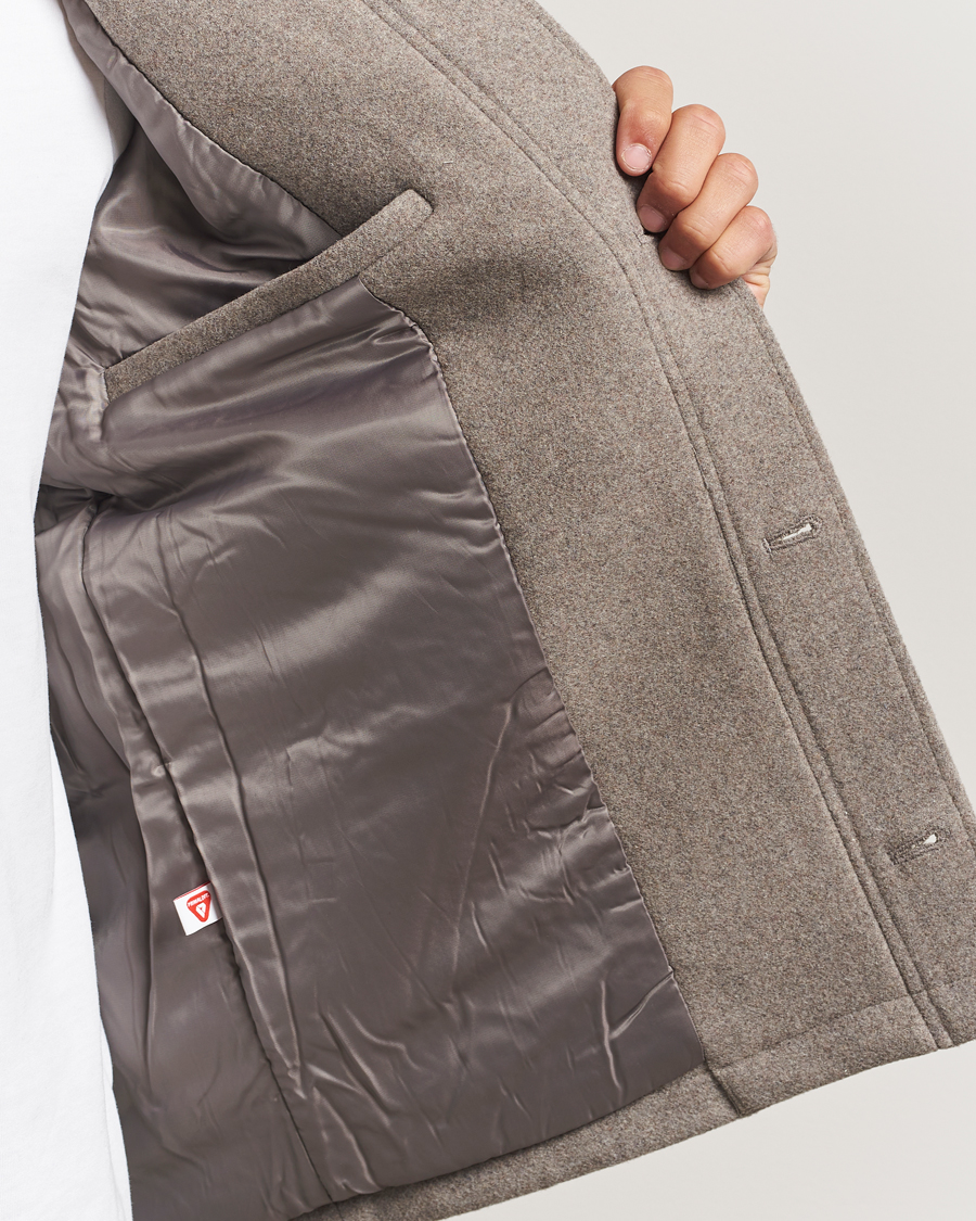 Hombres | Abrigos y chaquetas | Samsøe Samsøe | Pally Padded Shirt Jacket Elephant Skin