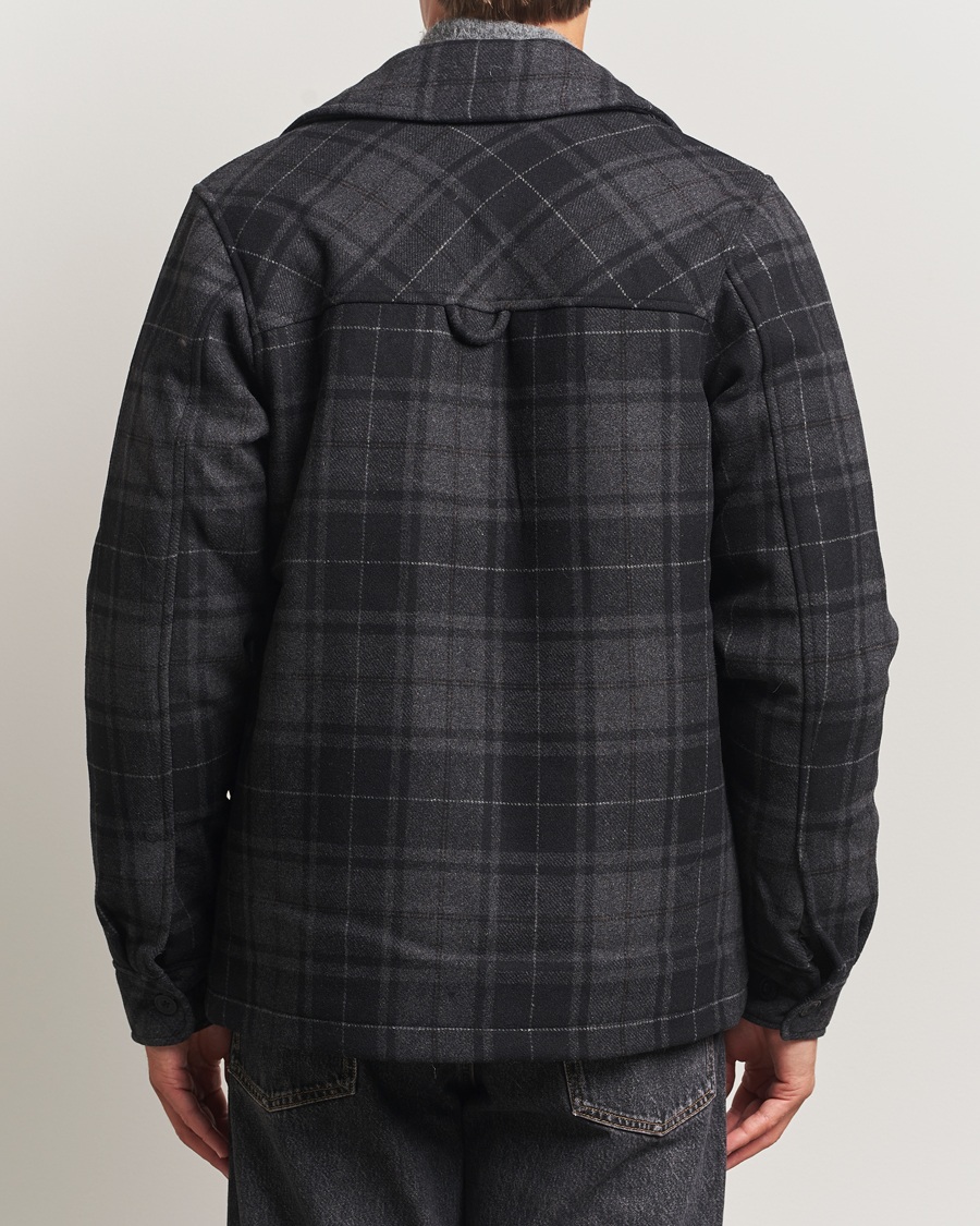 Hombres | Abrigos y chaquetas | Samsøe Samsøe | Pally Padded Shirt Jacket Black