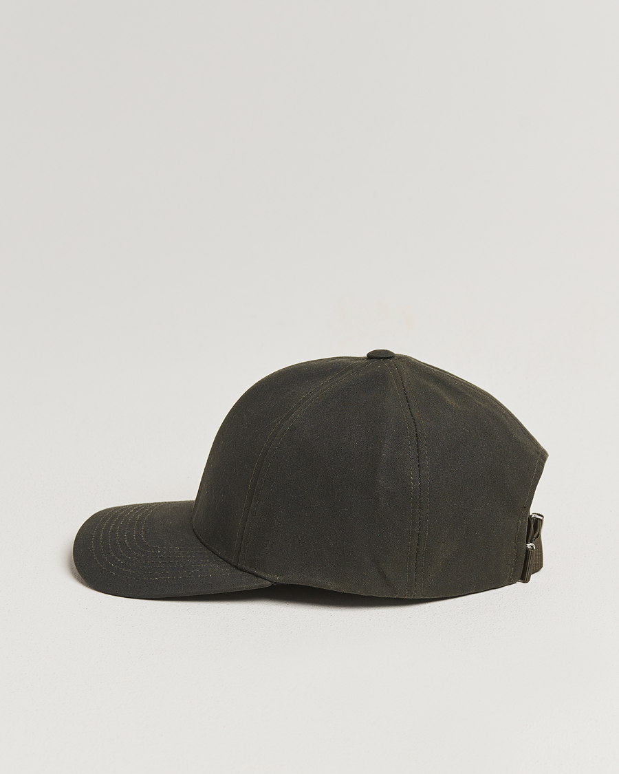 Hombres | Sombreros y gorras | Varsity Headwear | Oilskin Baseball Cap Ivy Green