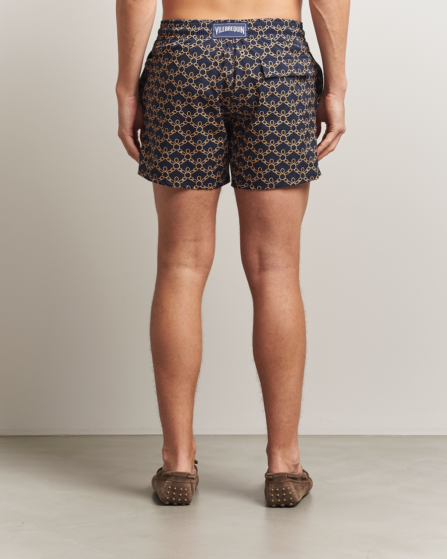 Hombres | Bañadores | Vilebrequin | Moorise Swim Shorts Bleu Marine