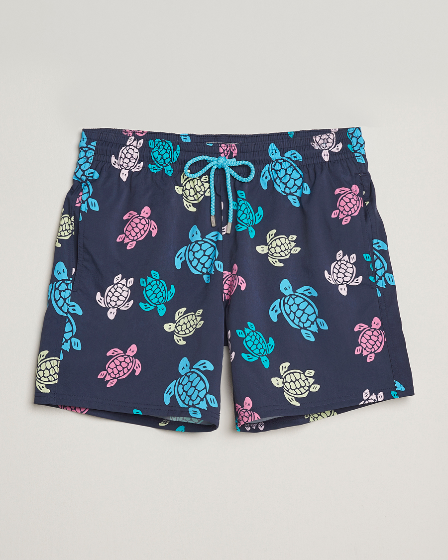 Hombres | Bañadores | Vilebrequin | Moorise Swim Shorts Bleu Marine