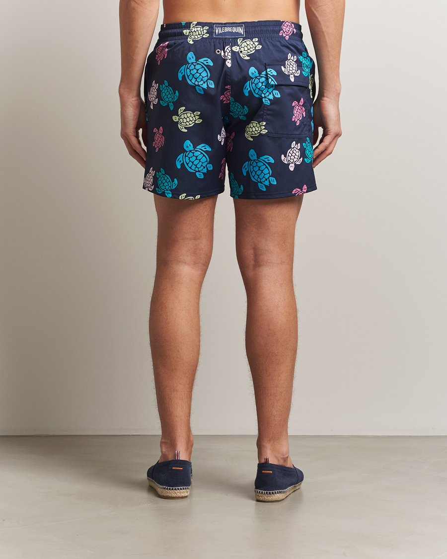Hombres | Bañadores | Vilebrequin | Moorise Swim Shorts Bleu Marine