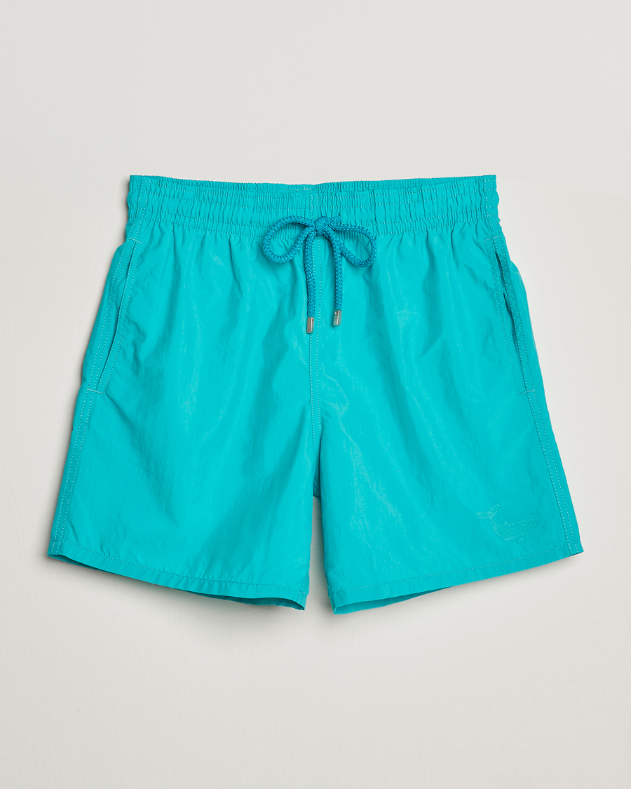 Hombres | Bañadores | Vilebrequin | Moorea Aquareactive Swim Shorts Vert Disco