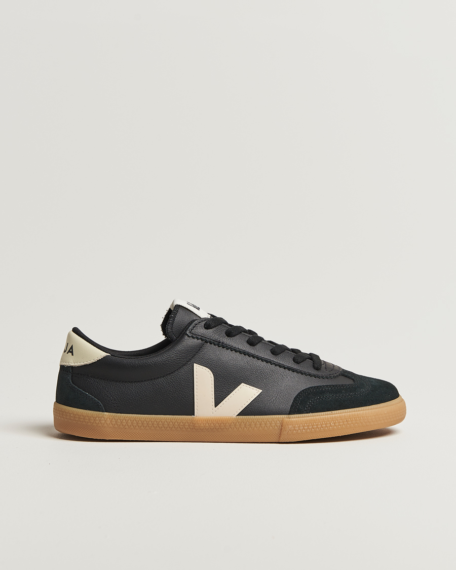 Hombres | Zapatillas | Veja | Volley Sneaker Black/Pierre