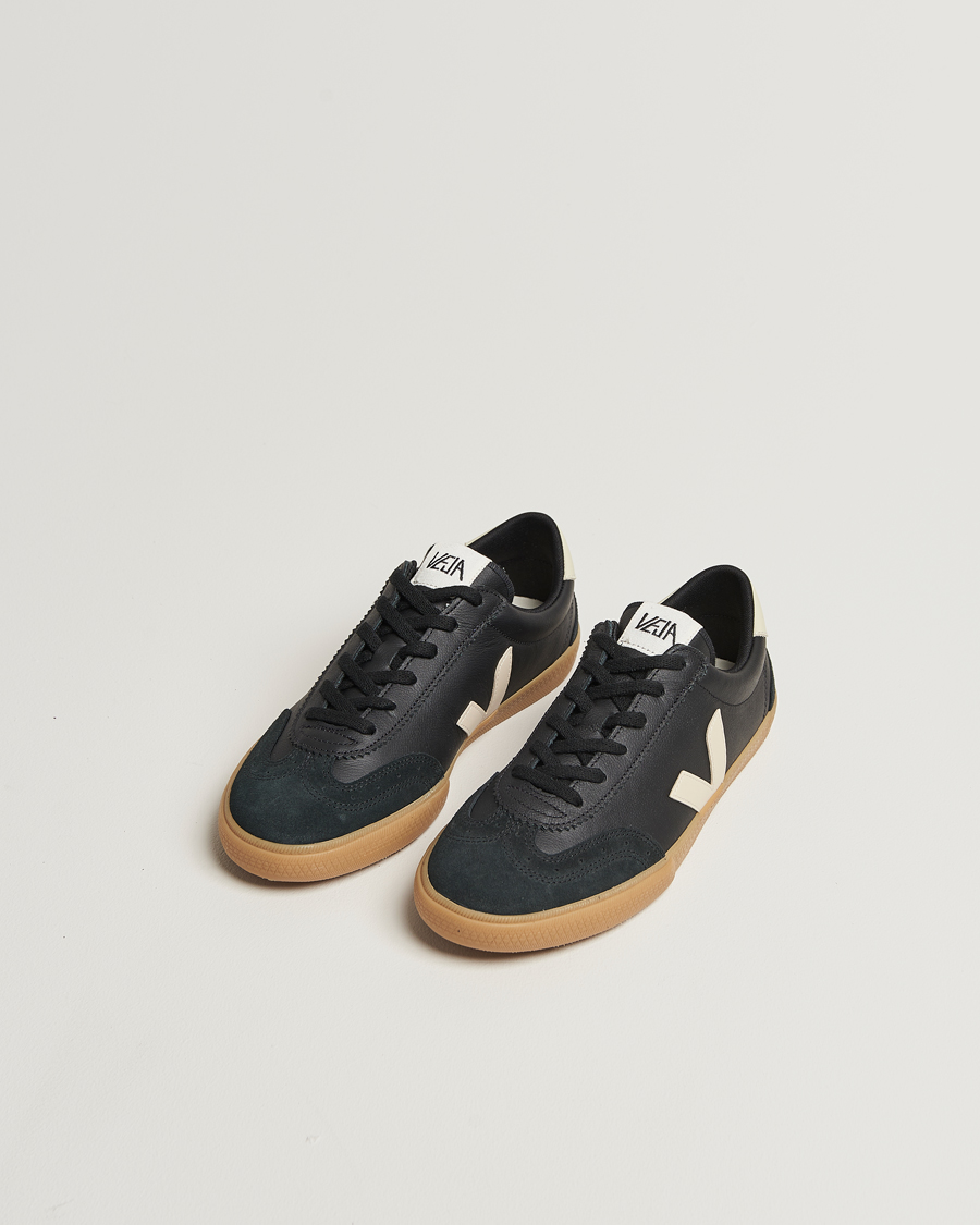 Hombres | Zapatillas | Veja | Volley Sneaker Black/Pierre