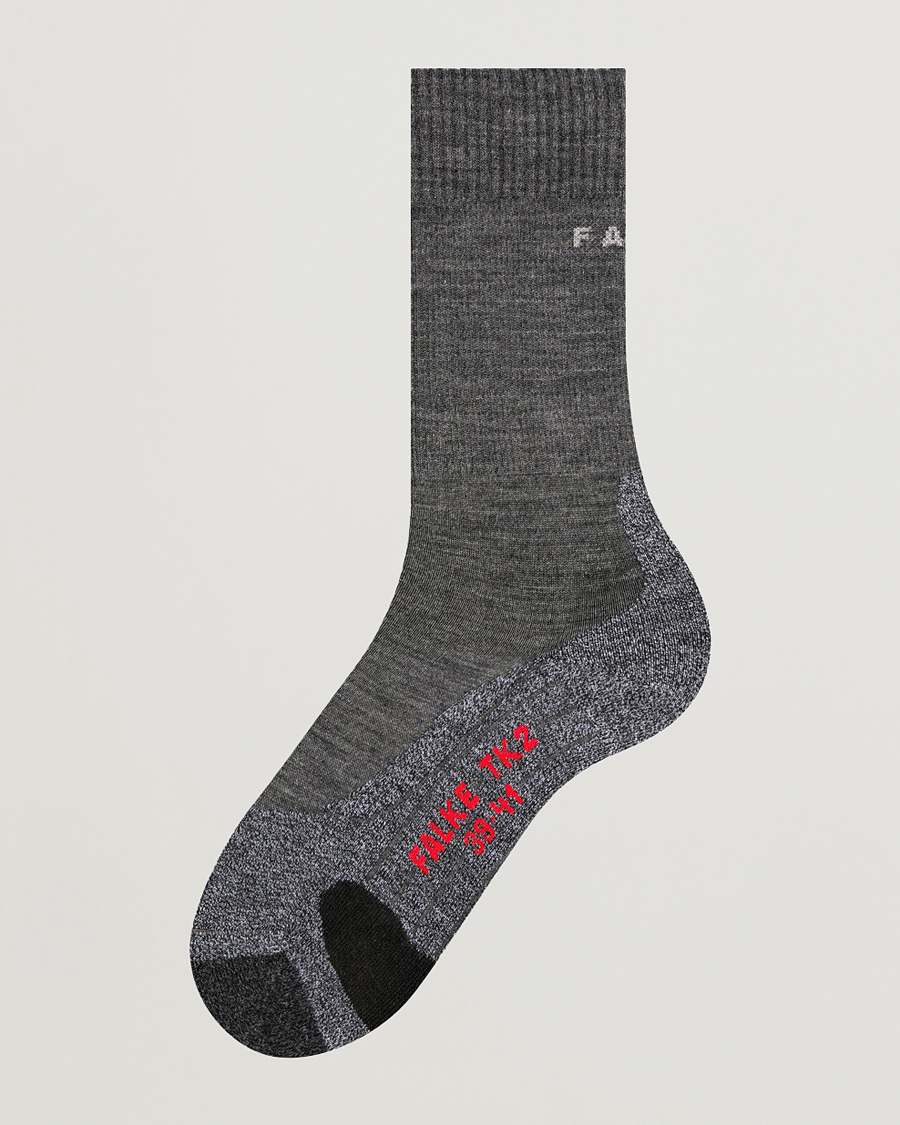 Hombres | Ropa interior y calcetines | Falke Sport | TK2 Explore Trekking Socks Asphalt