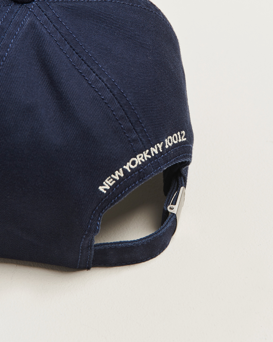 Hombres | GANT 240 Mulberry Street Washed Twill Cap Evening Blue | GANT 240 Mulberry Street | Washed Twill Cap Evening Blue