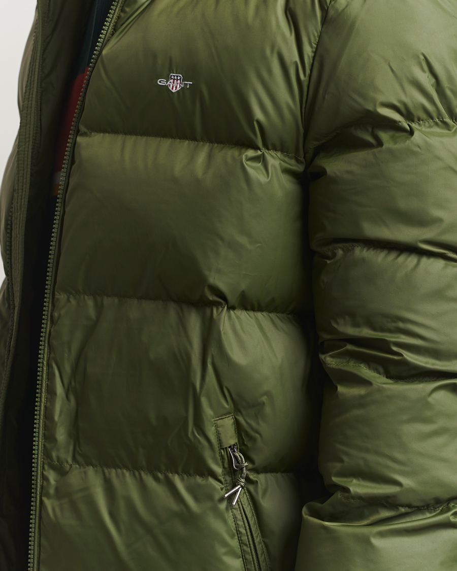 Hombres | Abrigos y chaquetas | Gant | The Active Cloud Mid Length Jacket Country Green