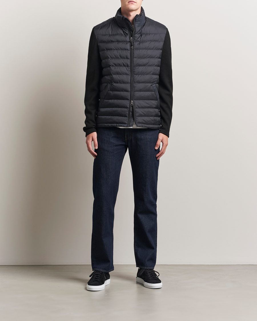 Hombres | Abrigos y chaquetas | Gant | Mixed Media Hybrid Jacket Black