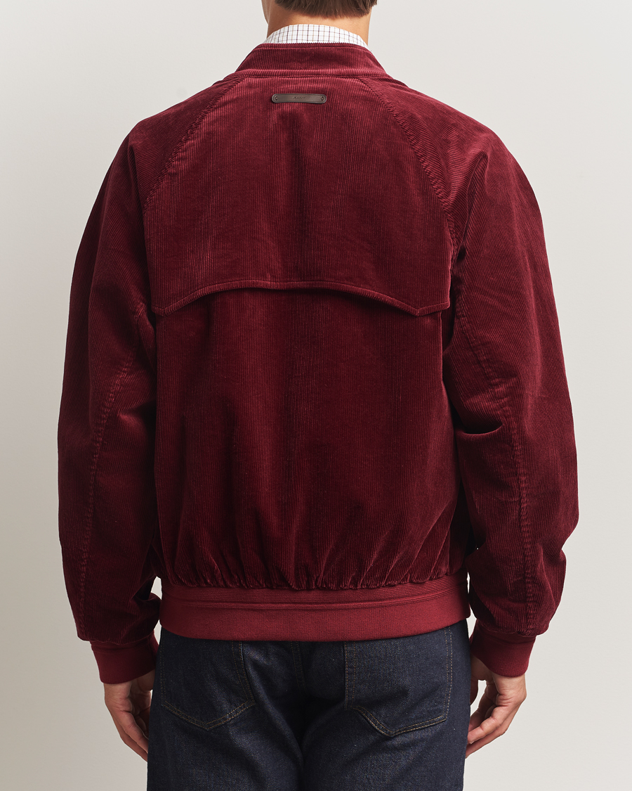 Hombres | Abrigos y chaquetas | Gant | Corduroy Harrington Jacket Plumped Red