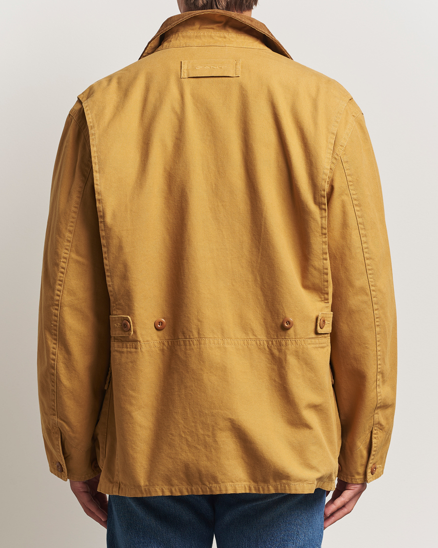 Hombres | Abrigos y chaquetas | Gant | Canvas Field Jacket Peanut Butter