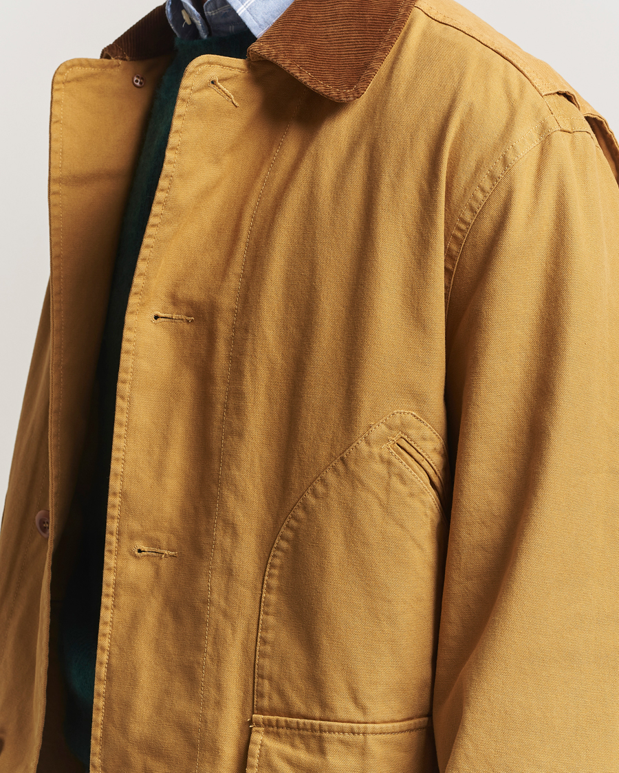 Hombres | Abrigos y chaquetas | Gant | Canvas Field Jacket Peanut Butter