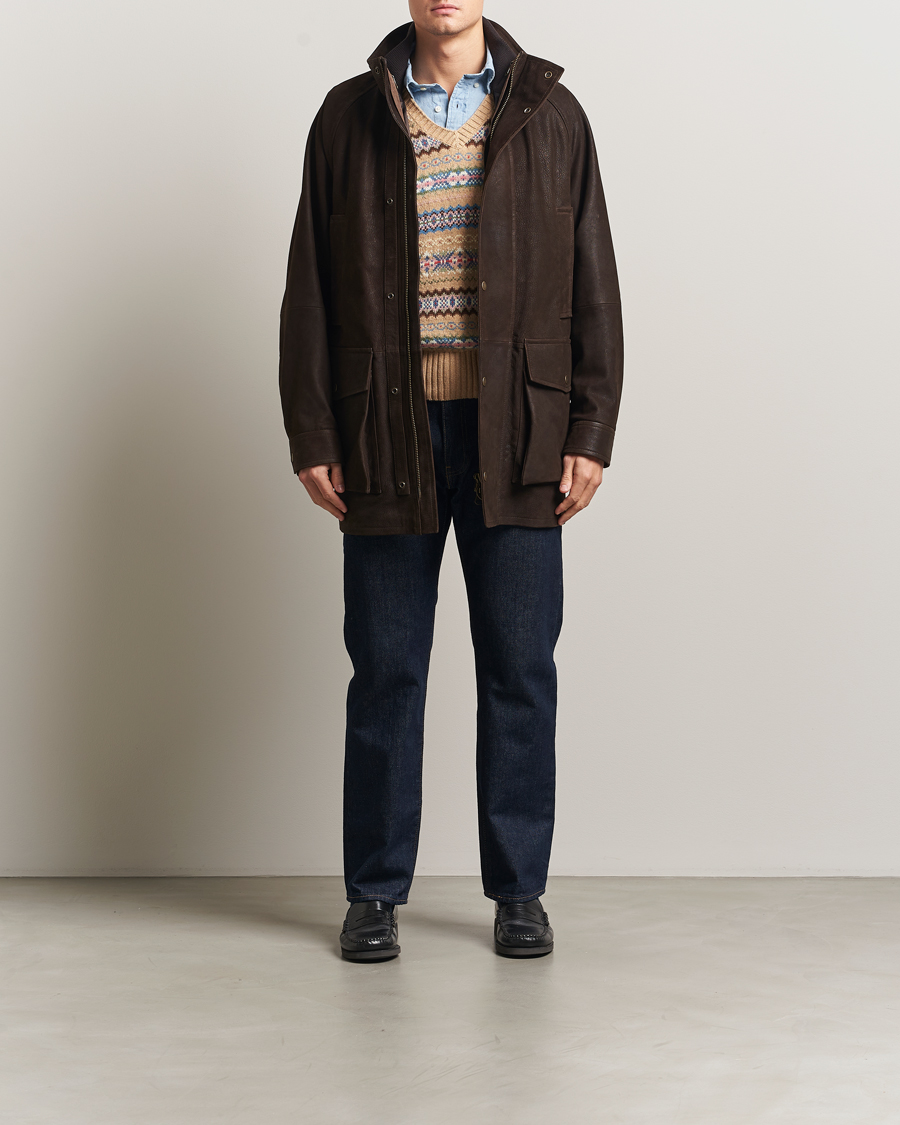 Hombres | Abrigos y chaquetas | GANT | Nubuck Decker Desert Brown