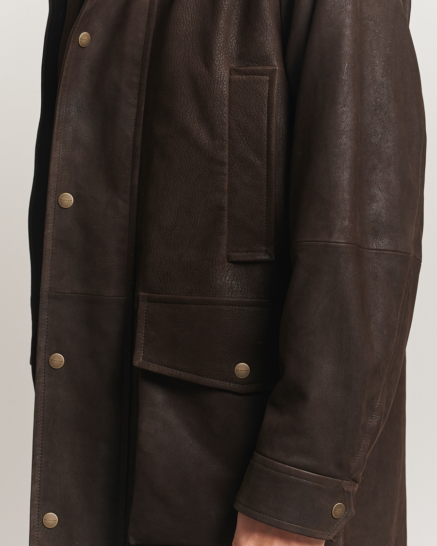 Hombres | Abrigos y chaquetas | GANT | Nubuck Decker Desert Brown