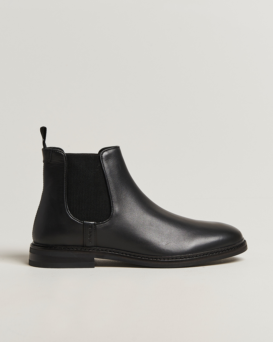 Hombres | Botas | Gant | Bidford Leather Chelsea Boot Black