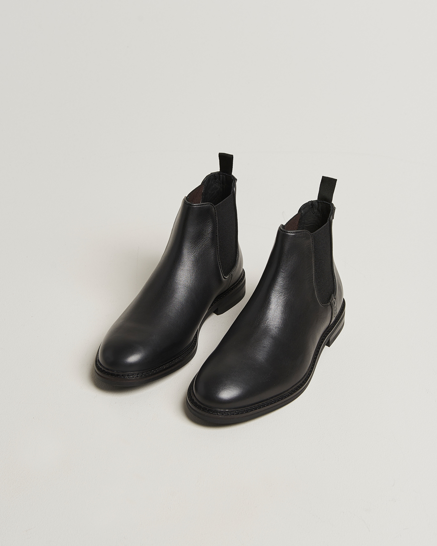 Hombres | Botas | Gant | Bidford Leather Chelsea Boot Black
