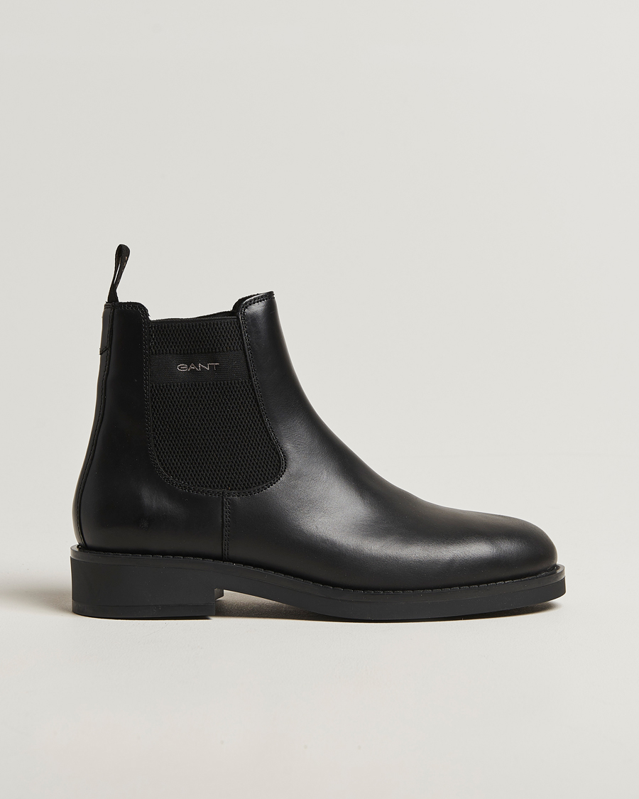 Hombres | Botas | GANT | Prepdale Leather Chelsea Boot Black