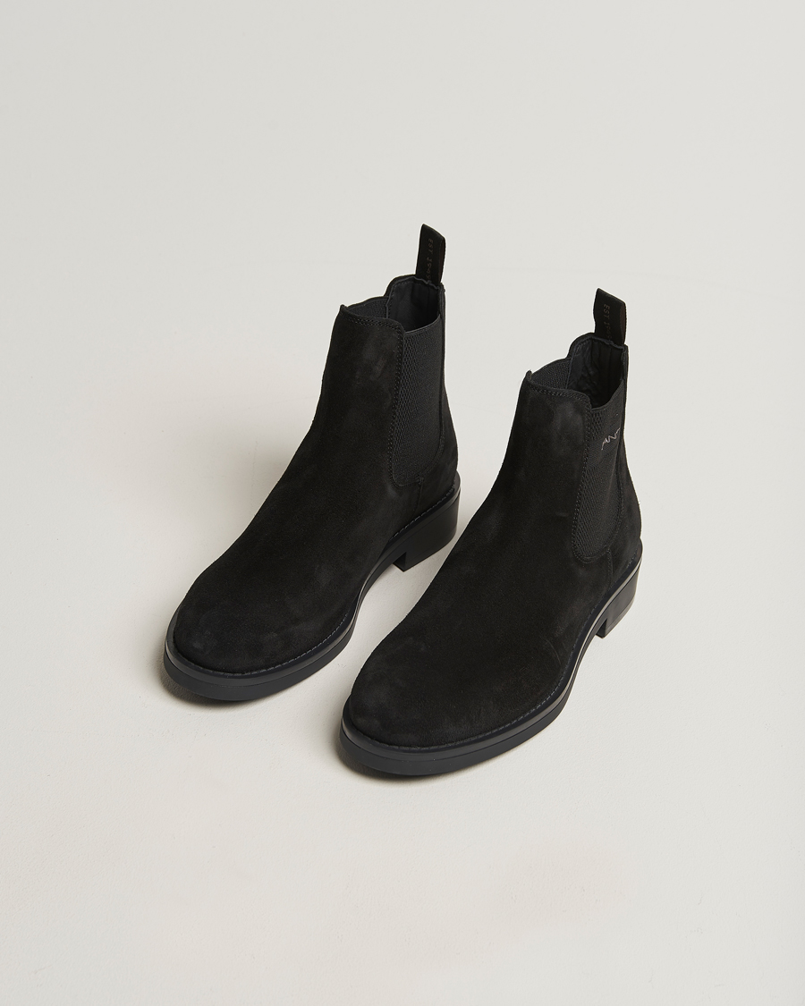Hombres | Botas | Gant | Prepdale Suede Chelsea Boot Black