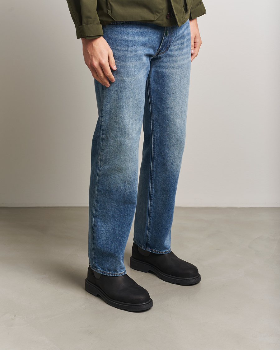 Hombres | Botas | GANT | Blisdor Rough Leather Chelsea Boot Black