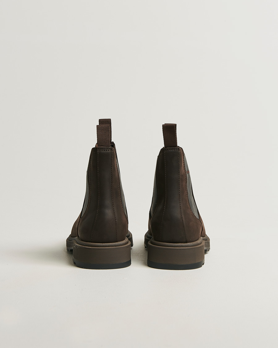 Hombres | Botas | GANT | Blisdor Rough Leather Chelsea Boot Dark Brown