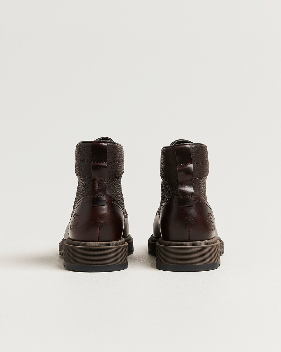Hombres | Botas | GANT | Blisdor Leather Boot Dark Brown