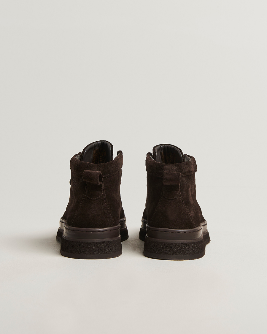 Hombres | Botas | Gant | Blistown Suede Moc Toe Boot Espresso Brown