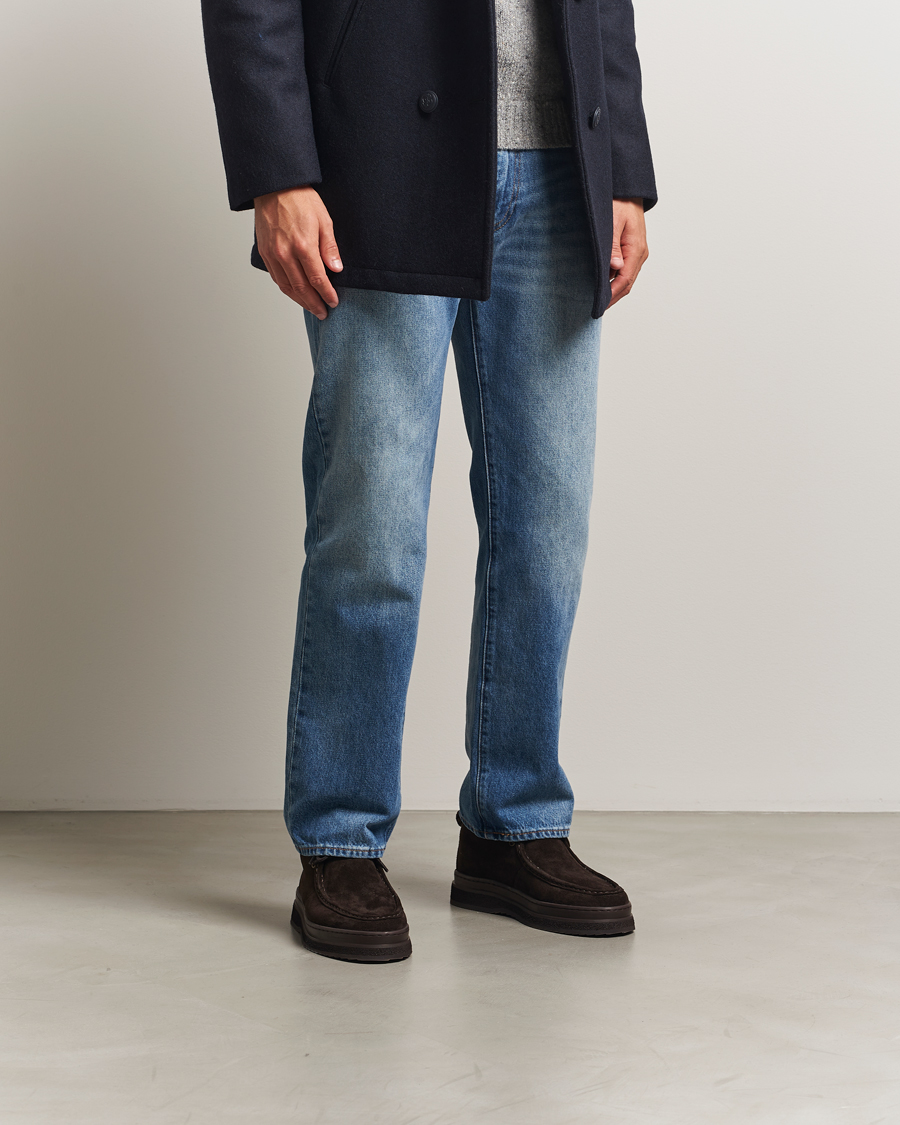 Hombres | Botas | Gant | Blistown Suede Moc Toe Boot Espresso Brown