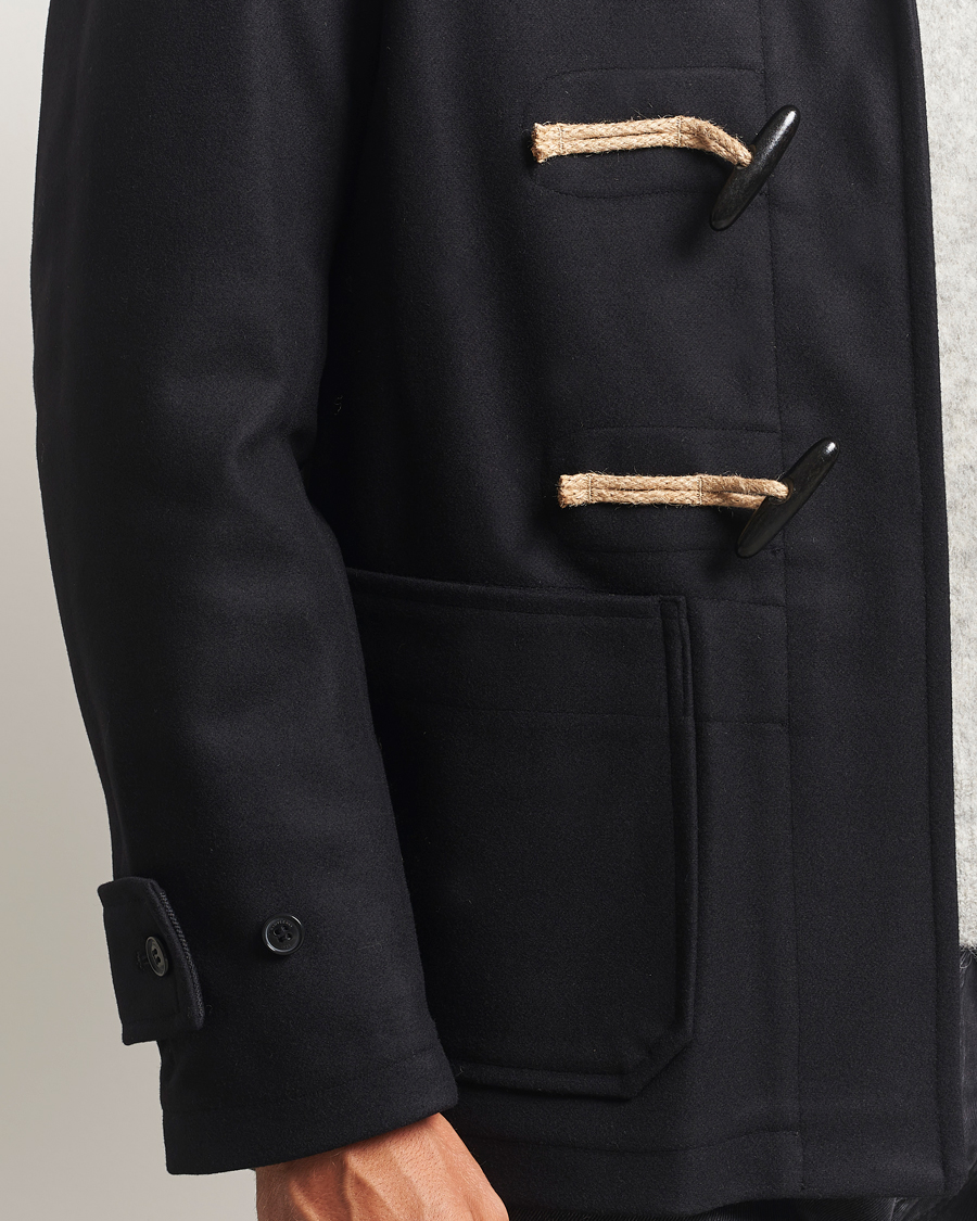 Hombres | Abrigos y chaquetas | Gloverall | Shawl Collar Duffle Jacket Black